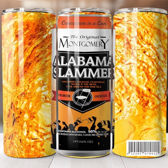 Other - 20oz double insulated custom tumbler. Alabama Slammer